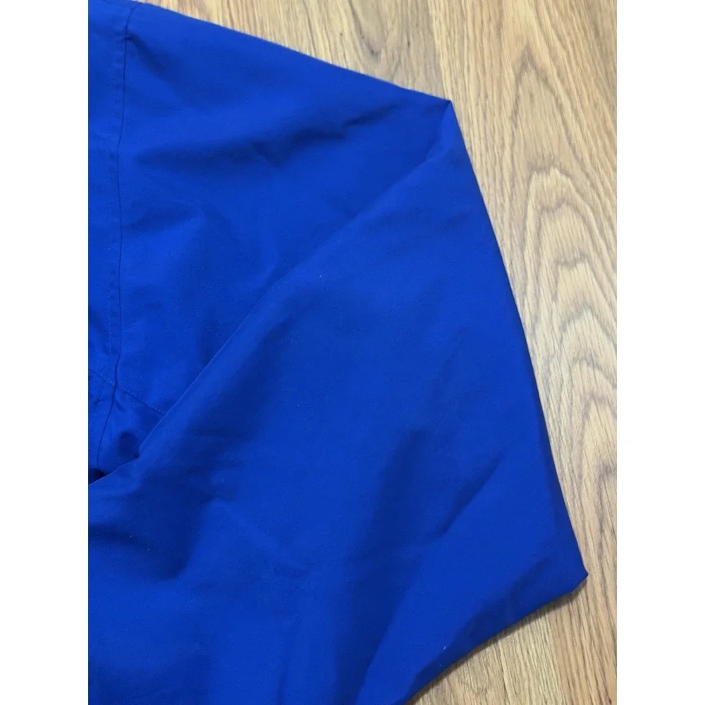 Florida Gators Jacket Mens Medium Russell Athletic Team Issue Windbreaker Blue